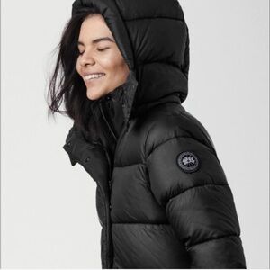 Canada Goose Arosa Parka Black Label in Navy